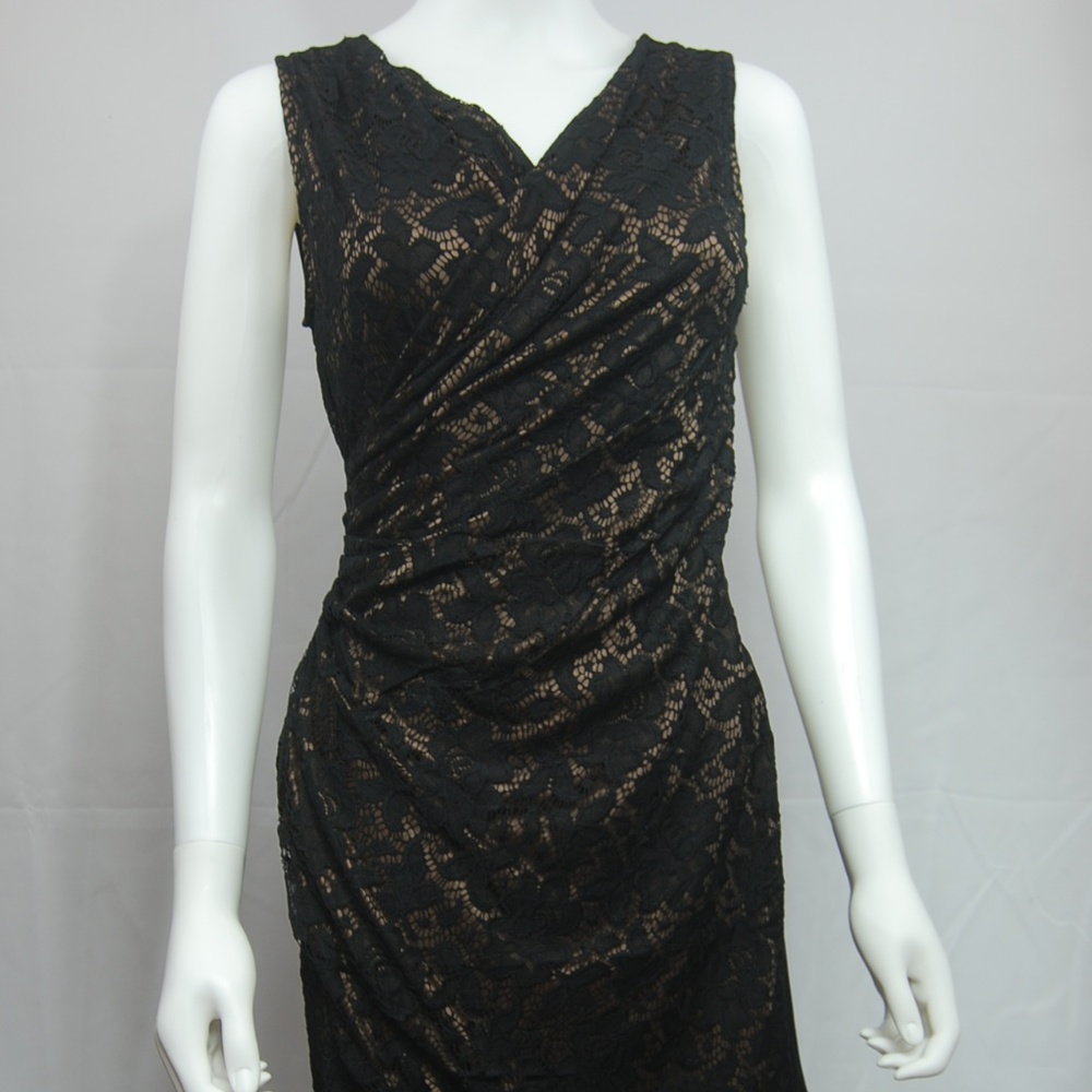 NWT THML Black Lace Dress